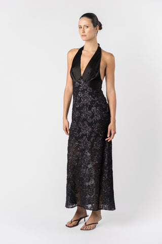 One Fell Swoop Cloe Dress - Noir Éclat