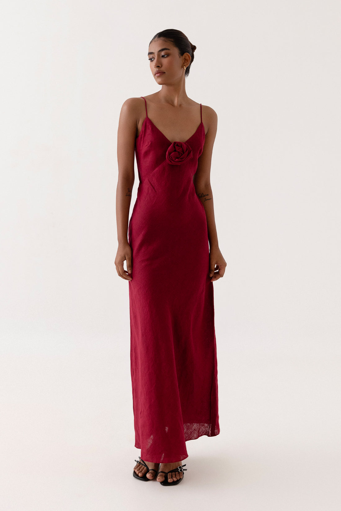 Summer Away Caprera Dress - Sangria