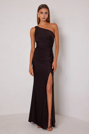 Elle Zeitoune Carol Gown - Espresso