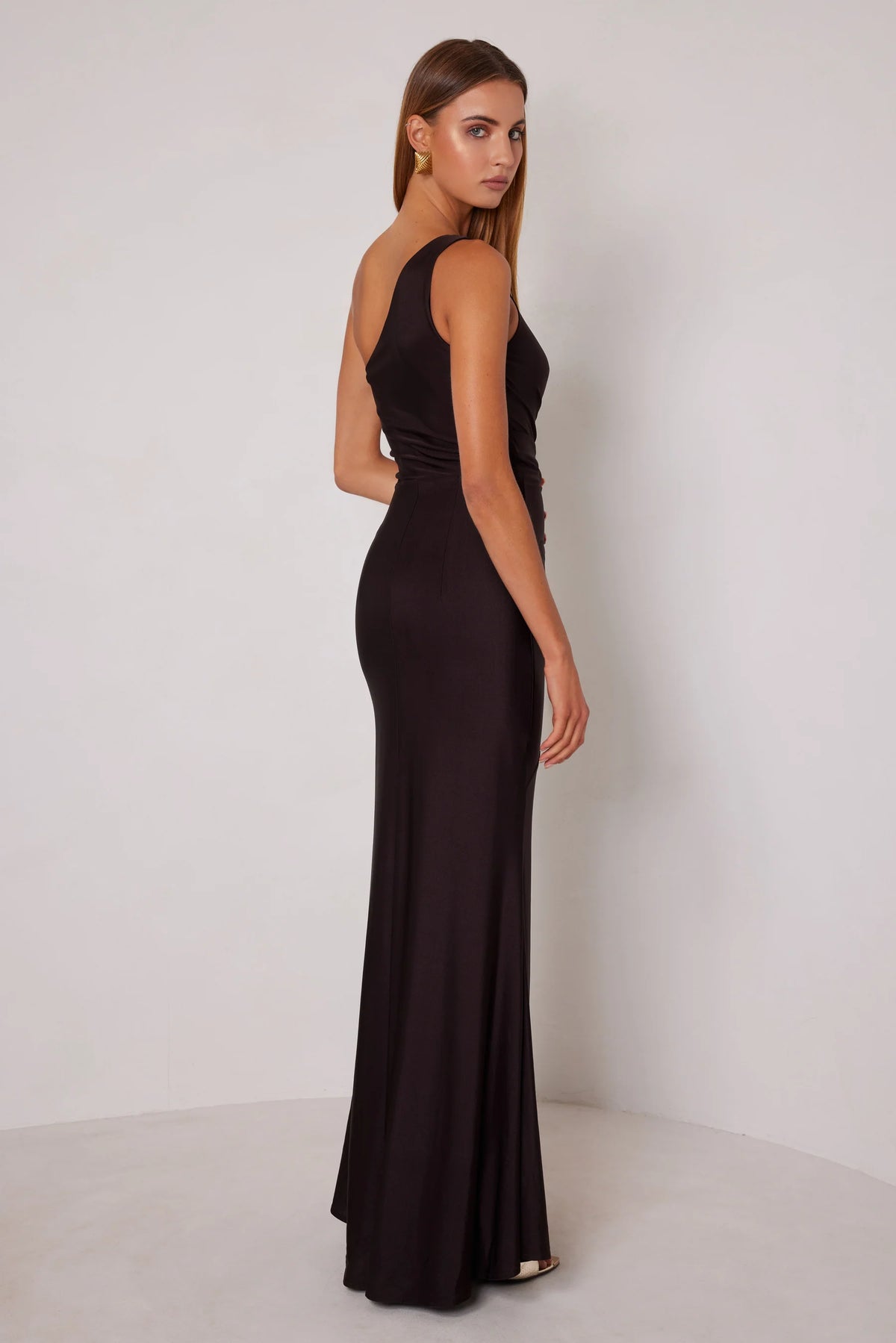 Elle Zeitoune Carol Gown - Espresso
