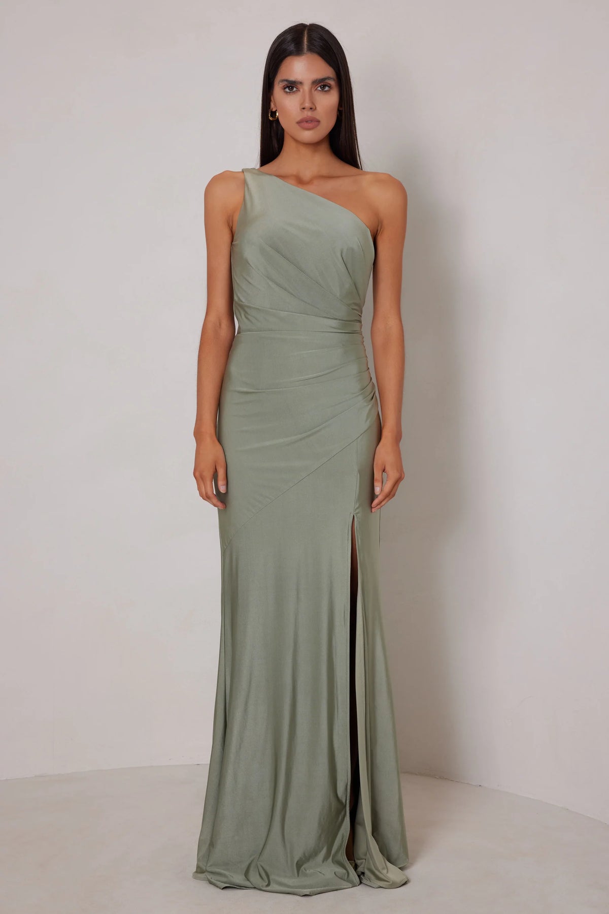 Elle Zeitoune Carol Gown - Pistachio
