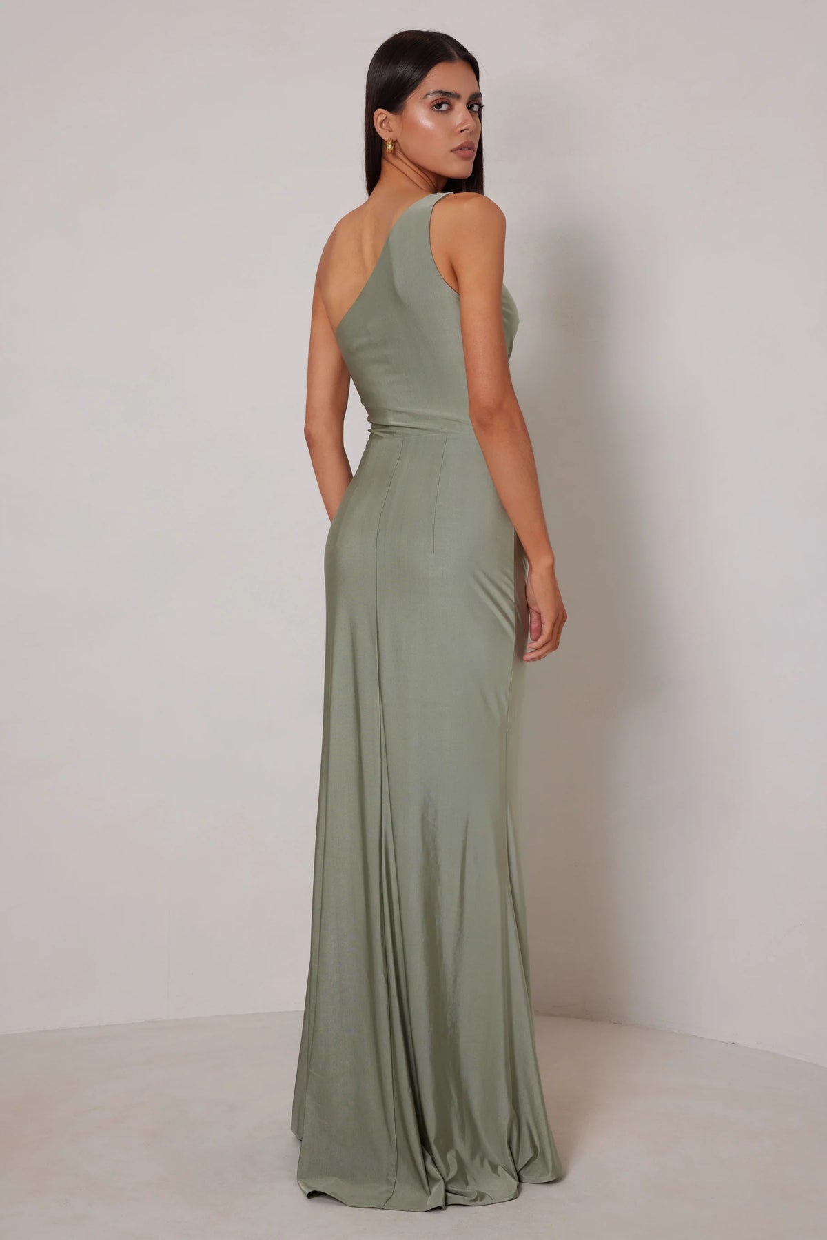 Elle Zeitoune Carol Gown - Pistachio
