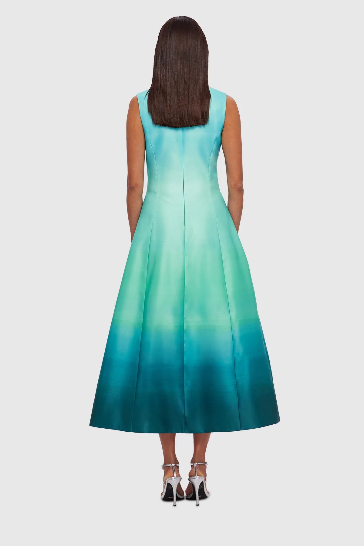 leo lin cleo sleeveless midi dress Cleo Petal Sleeveless Midi Dress