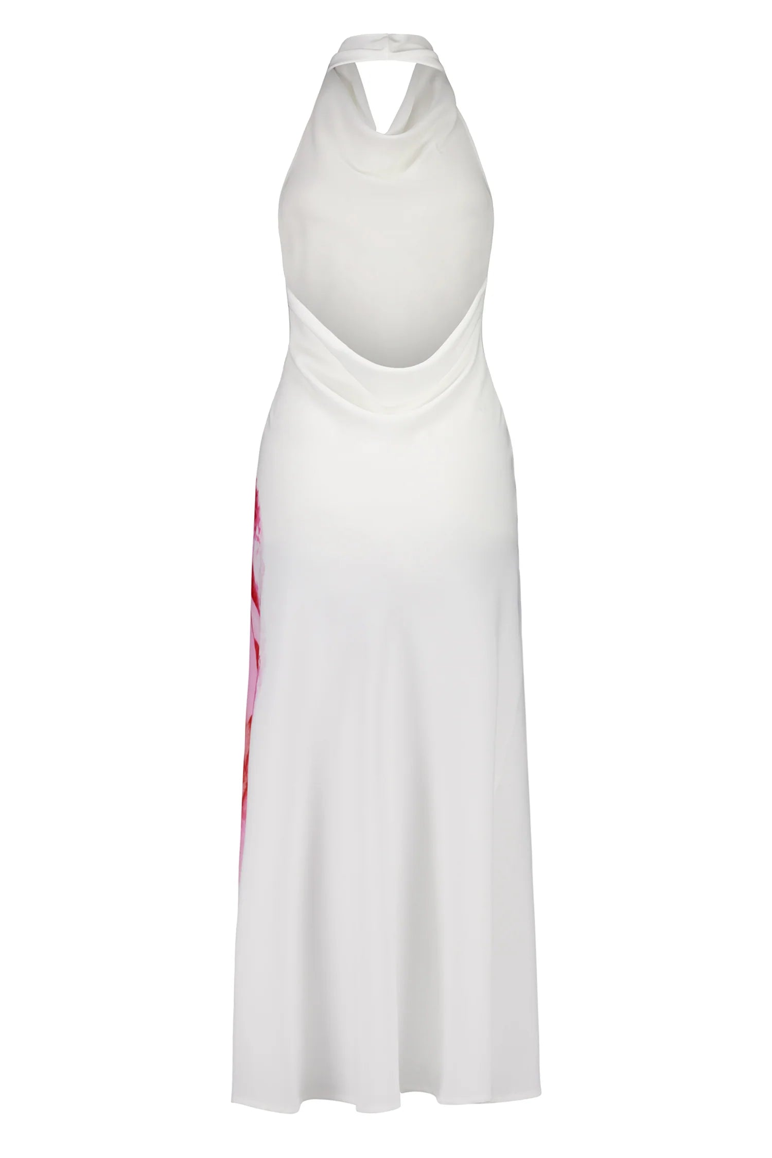 With Harper Lu Cowl Slip Dress White Rose – Dress Hire AU