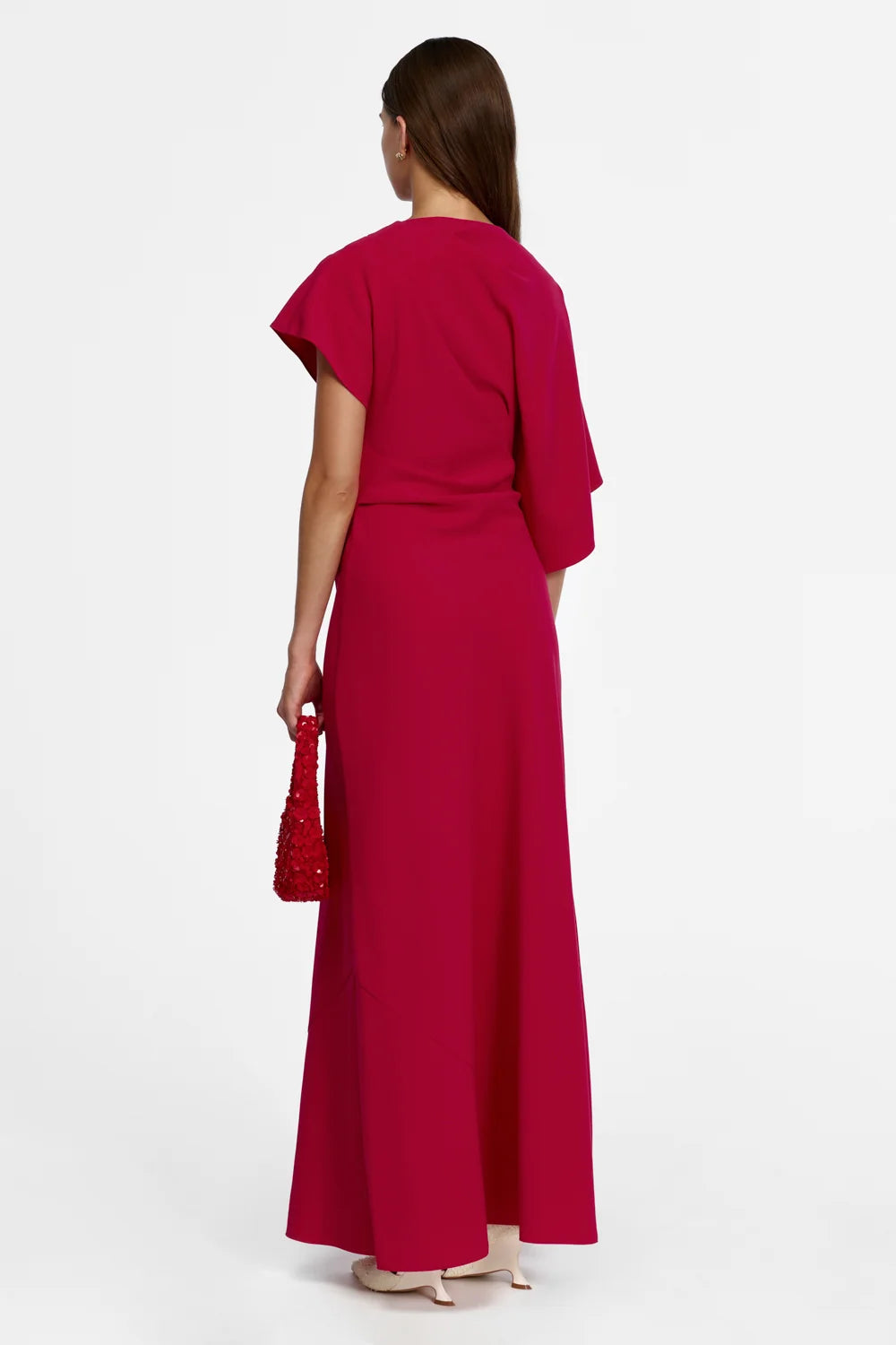 Acler Lansvale Maxi Dress - Berry