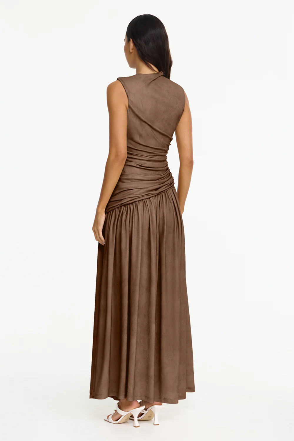 Acler Deanhill Maxi Dress - Sepia