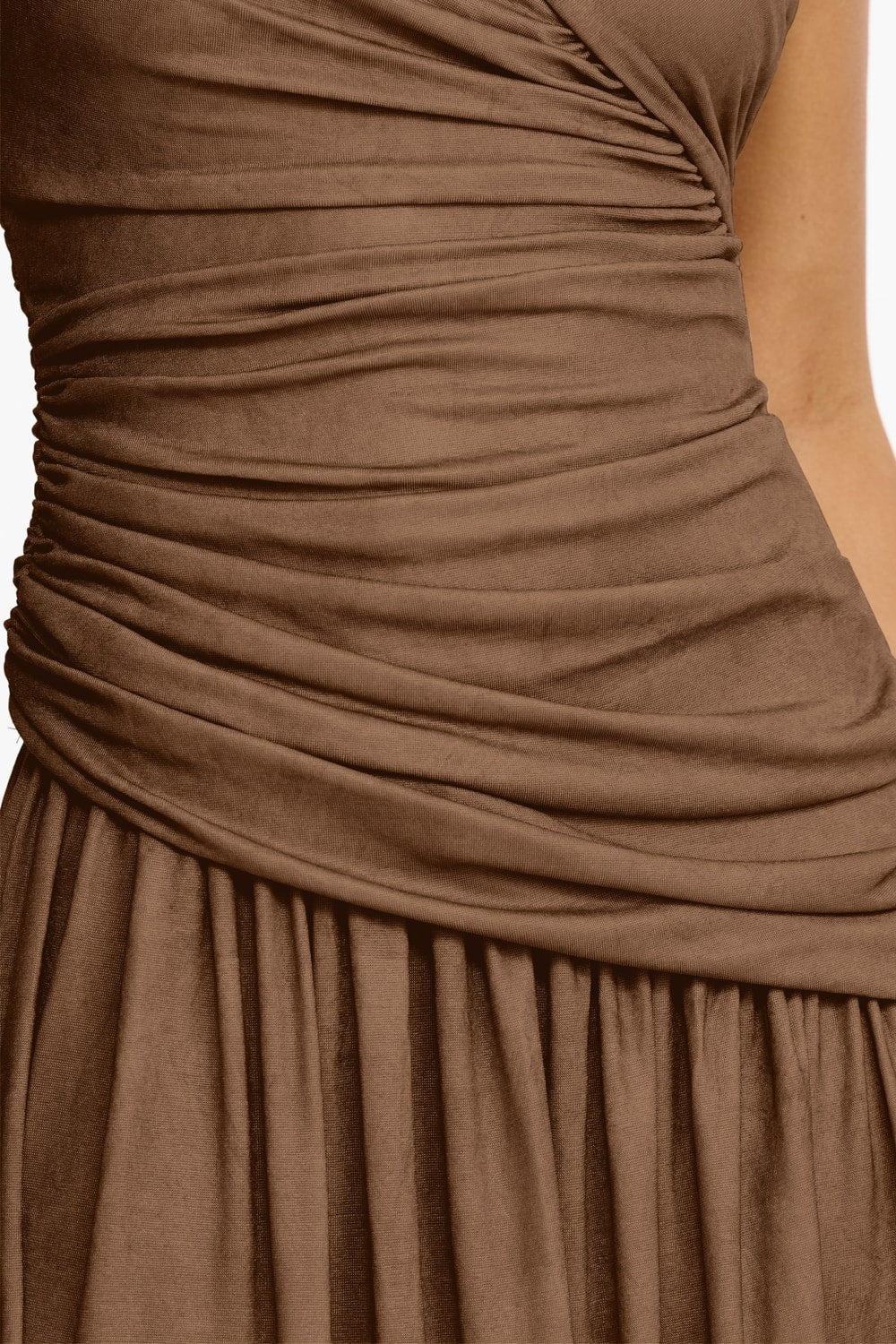 Acler Deanhill Maxi Dress - Sepia