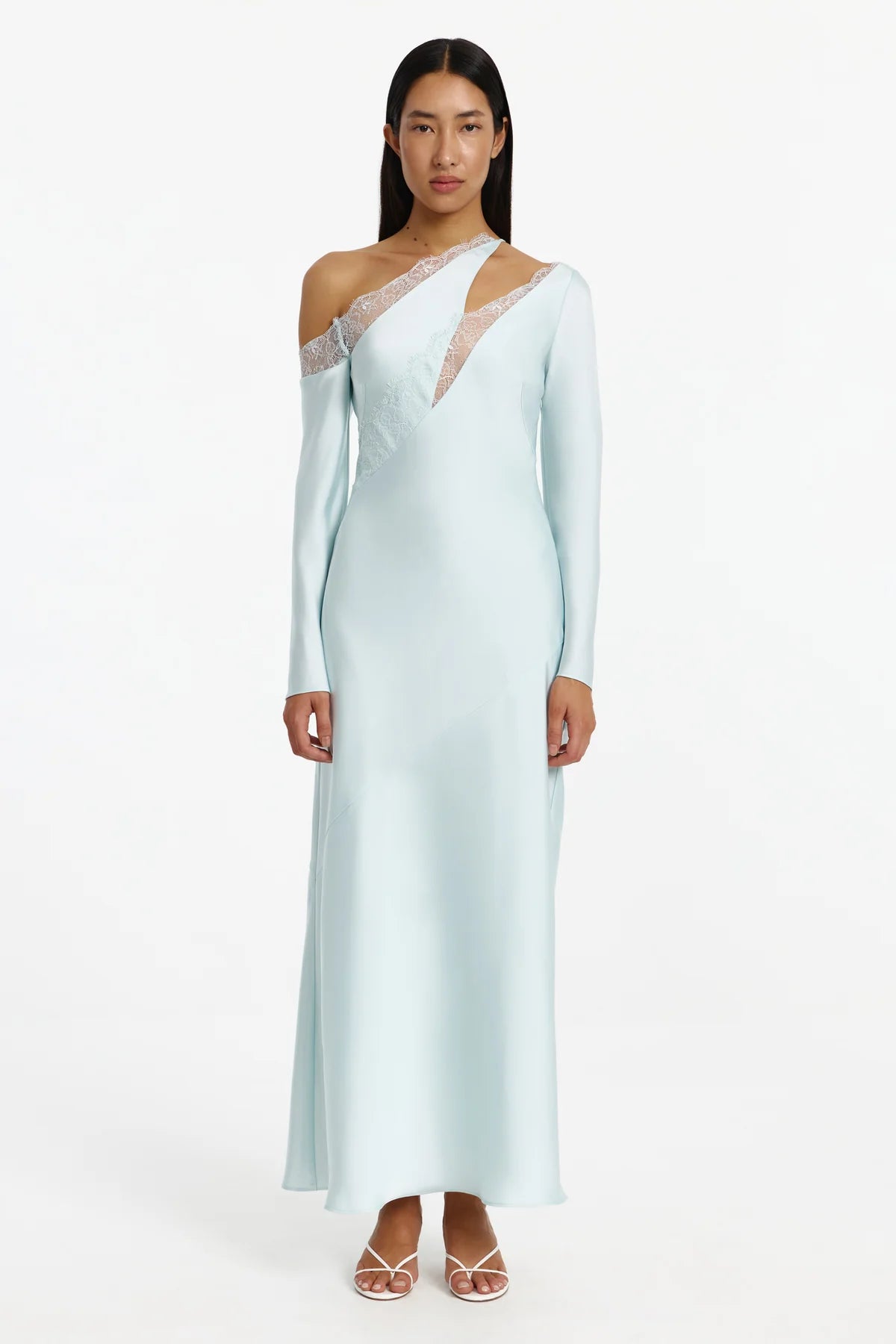 Significant Other Ellis Long Sleeve Maxi dress - Adriatic