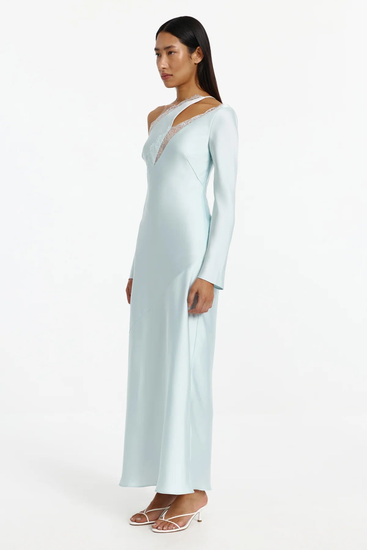 Significant Other Ellis Long Sleeve Maxi dress - Adriatic