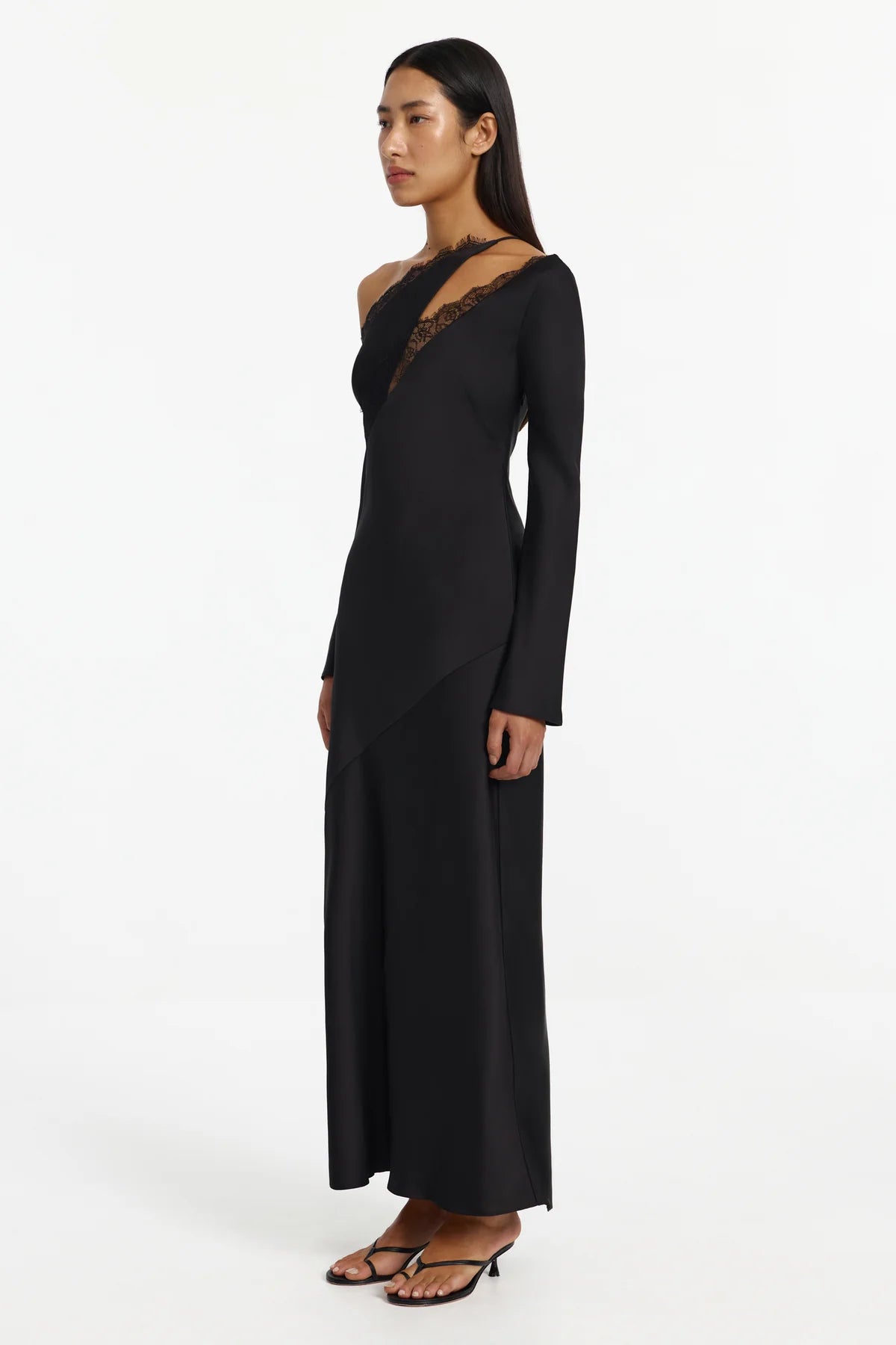 Significant Other Ellis Long Sleeve Maxi dress - Black