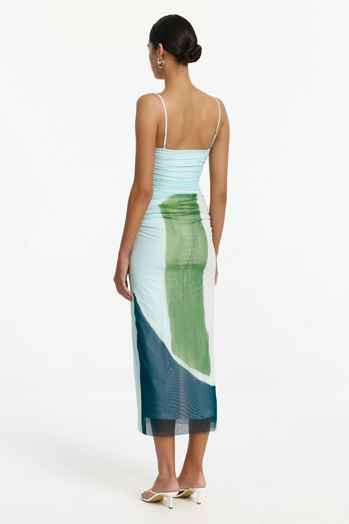 Significant Other Yusra Midi Dress - Azurea Print