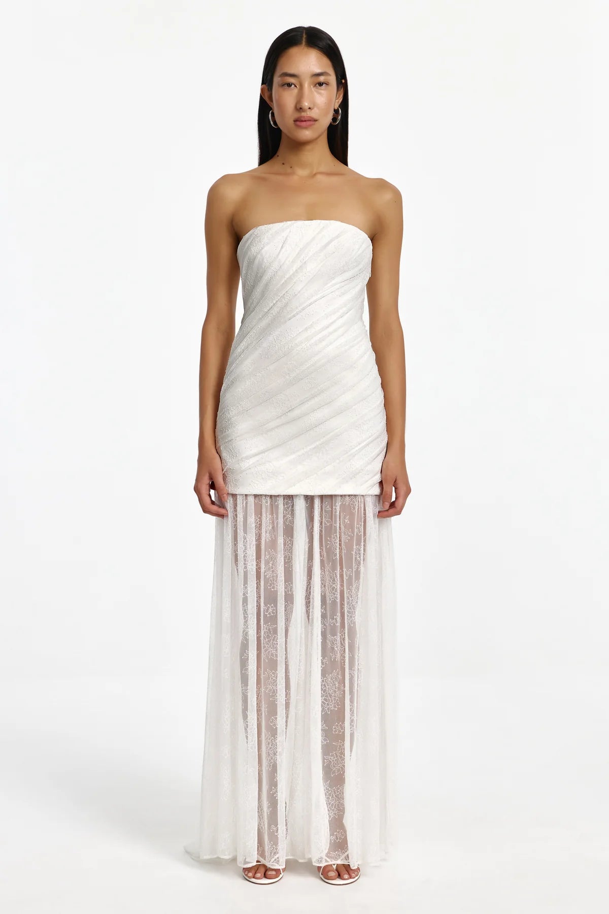 Significant Other Kamryn Strapless Gown - Ivory