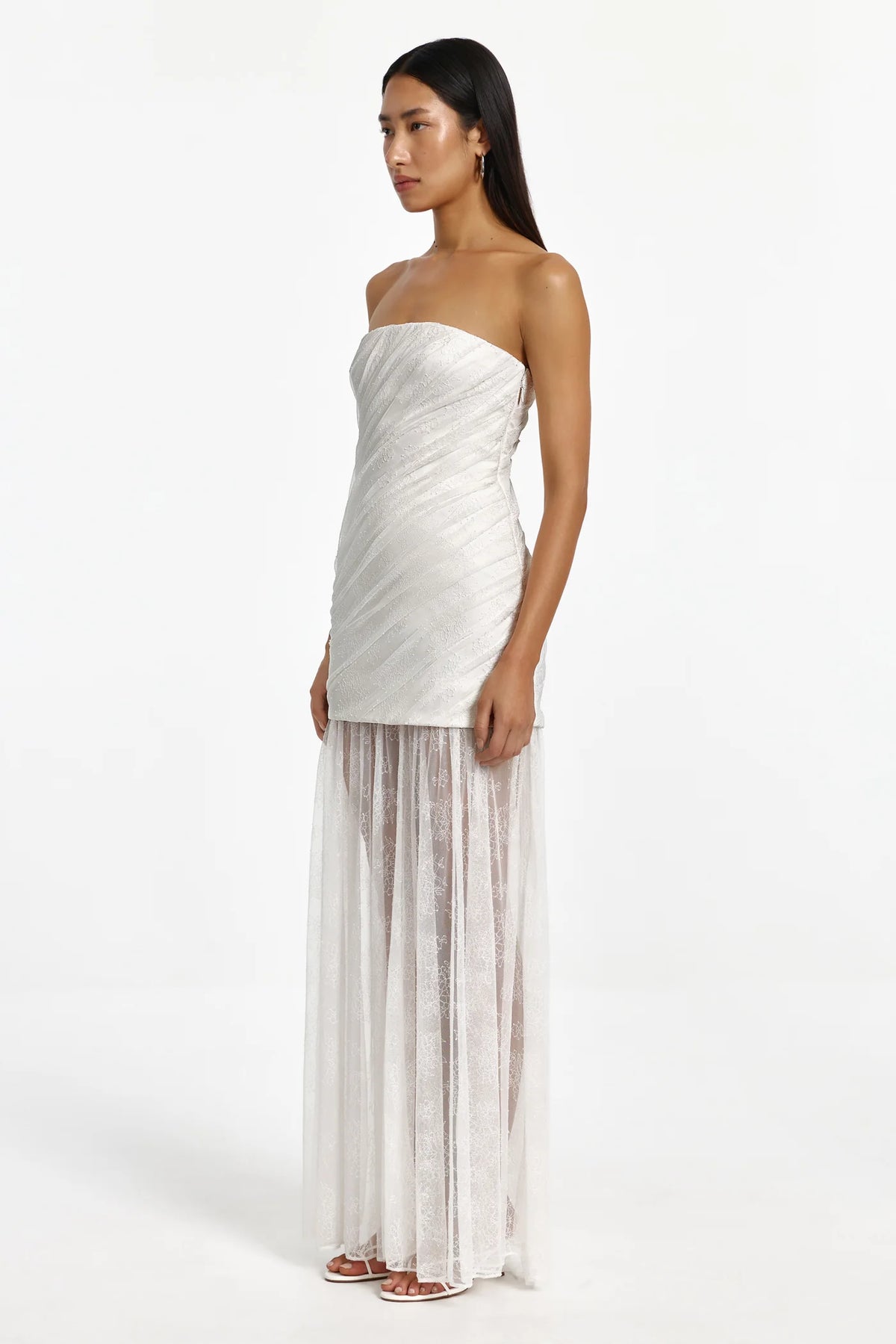 Significant Other Kamryn Strapless Gown - Ivory