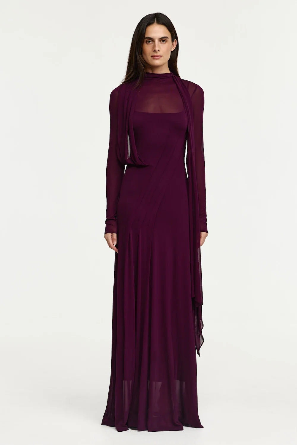 Acler Rea Maxi Dress - Fig