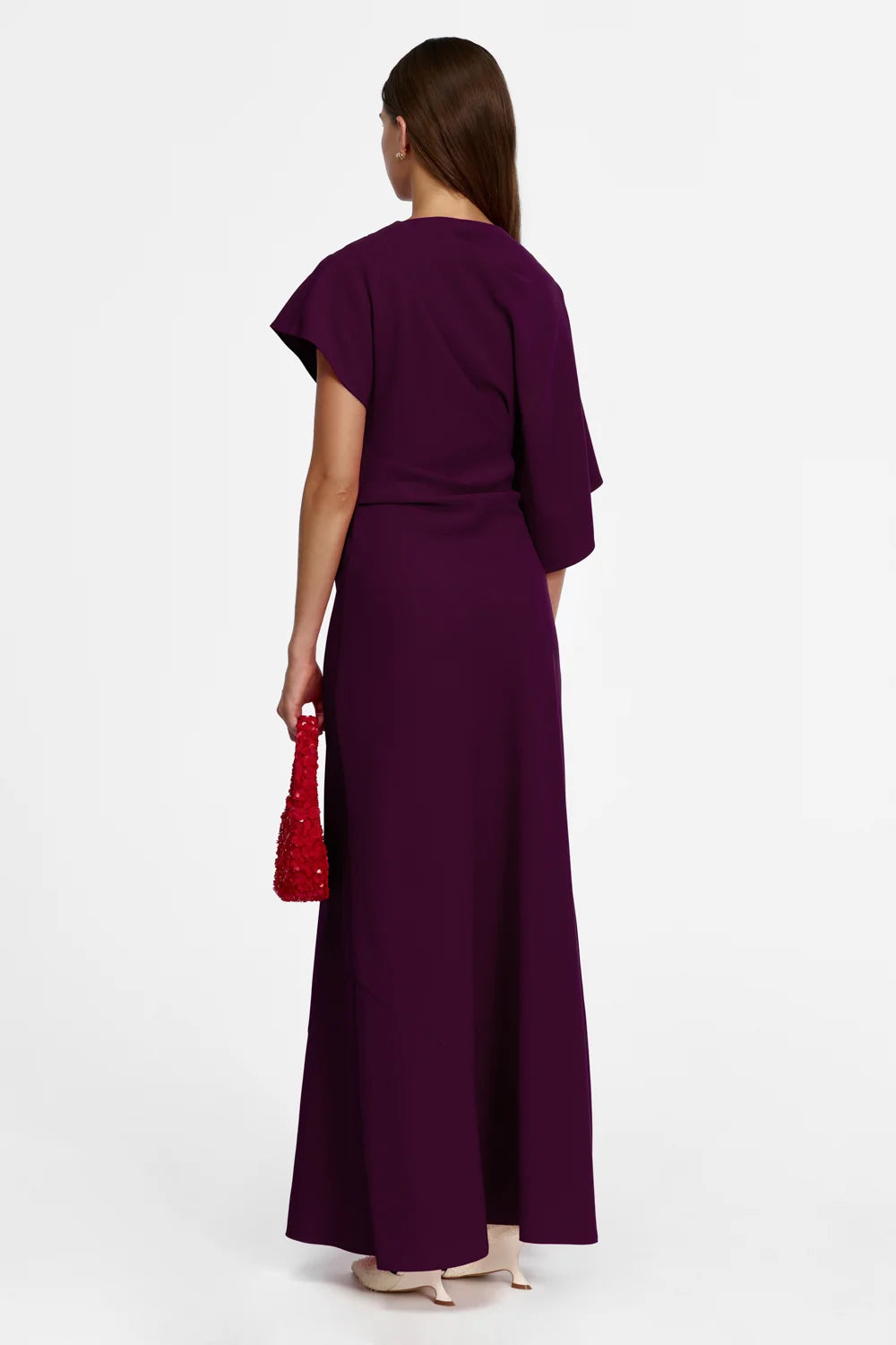 Acler Lansvale Maxi Dress - Berry