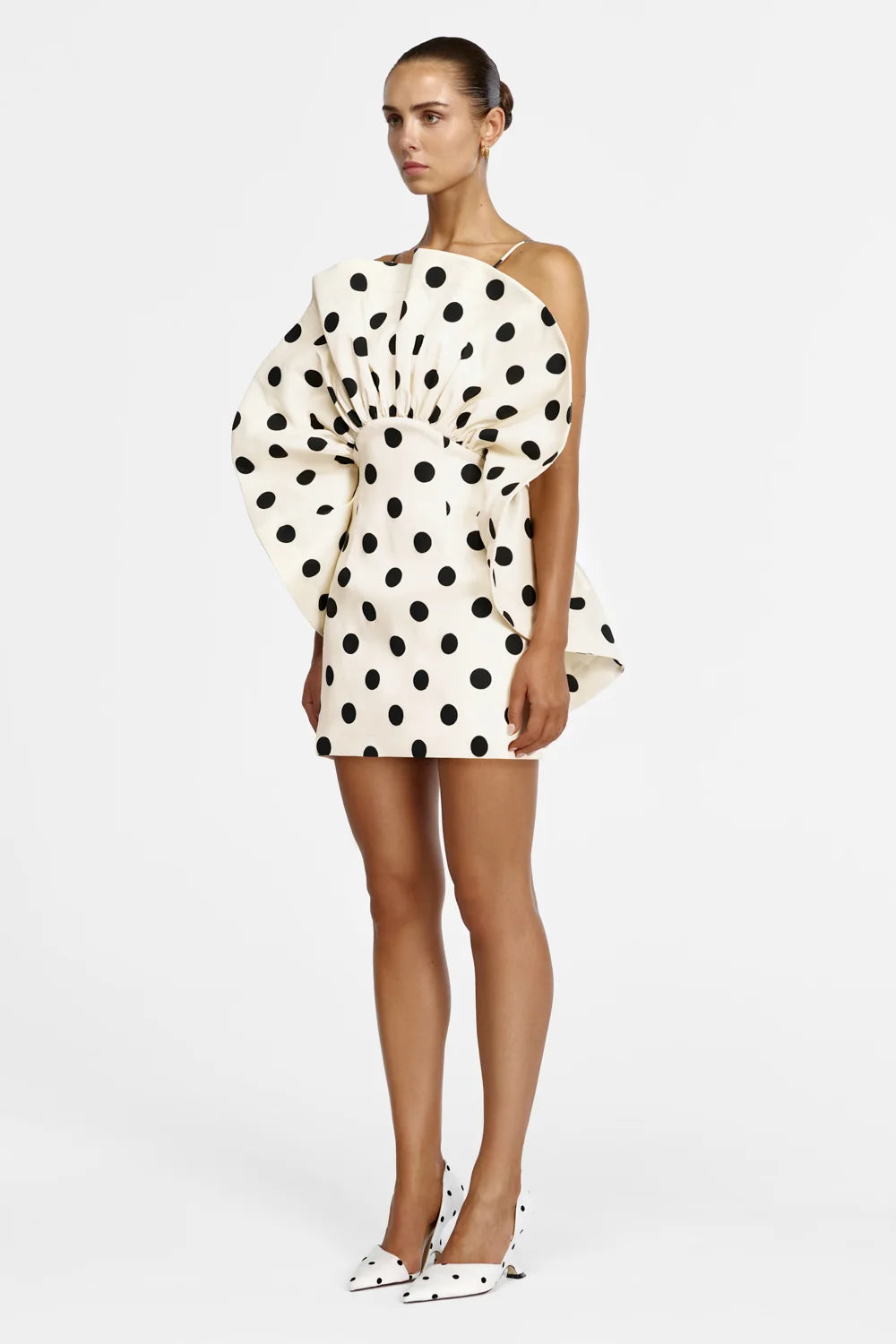 Acler Ketch Mini Dress - Dotty