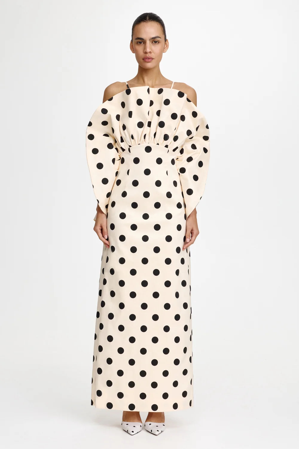 Acler Ketch Maxi Dress - Dotty