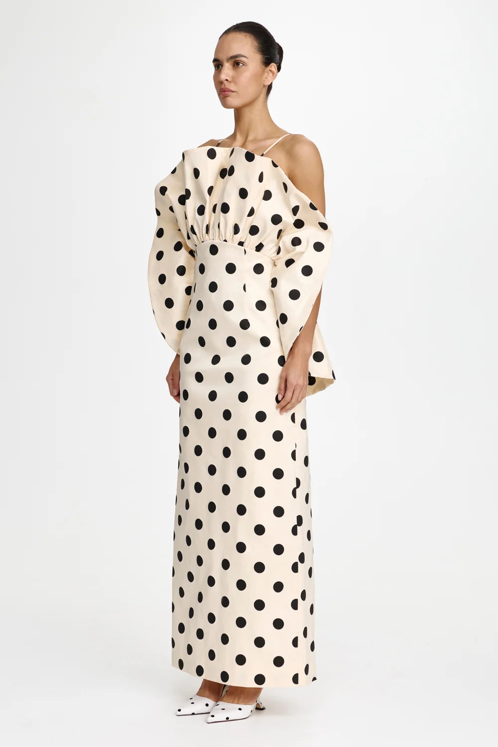 Acler Ketch Maxi Dress - Dotty