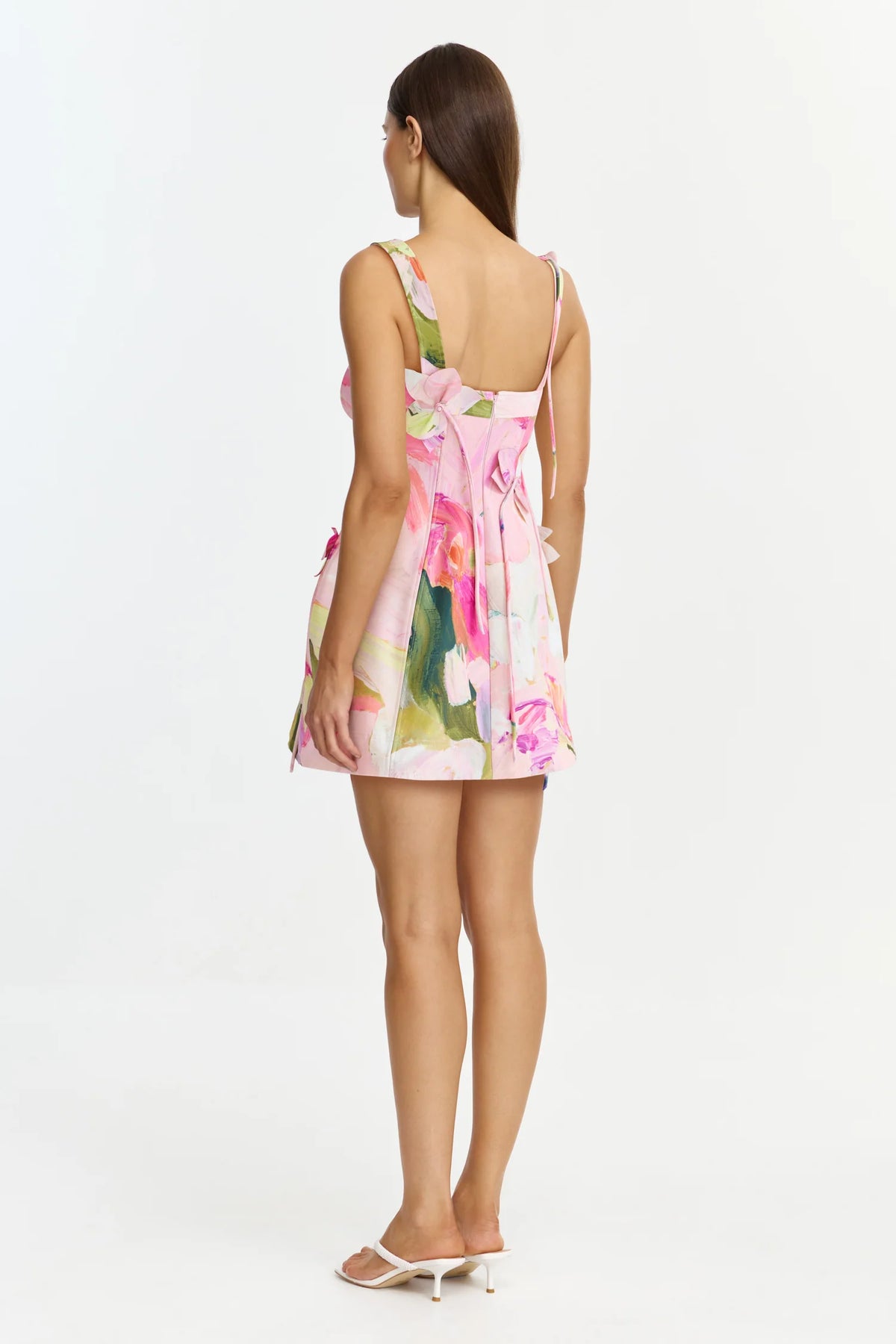 Acler Reeve Mini Dress - Garden Afternoon