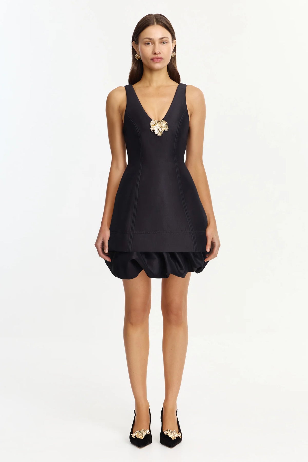 Acler Dorval Mini Dress - Black