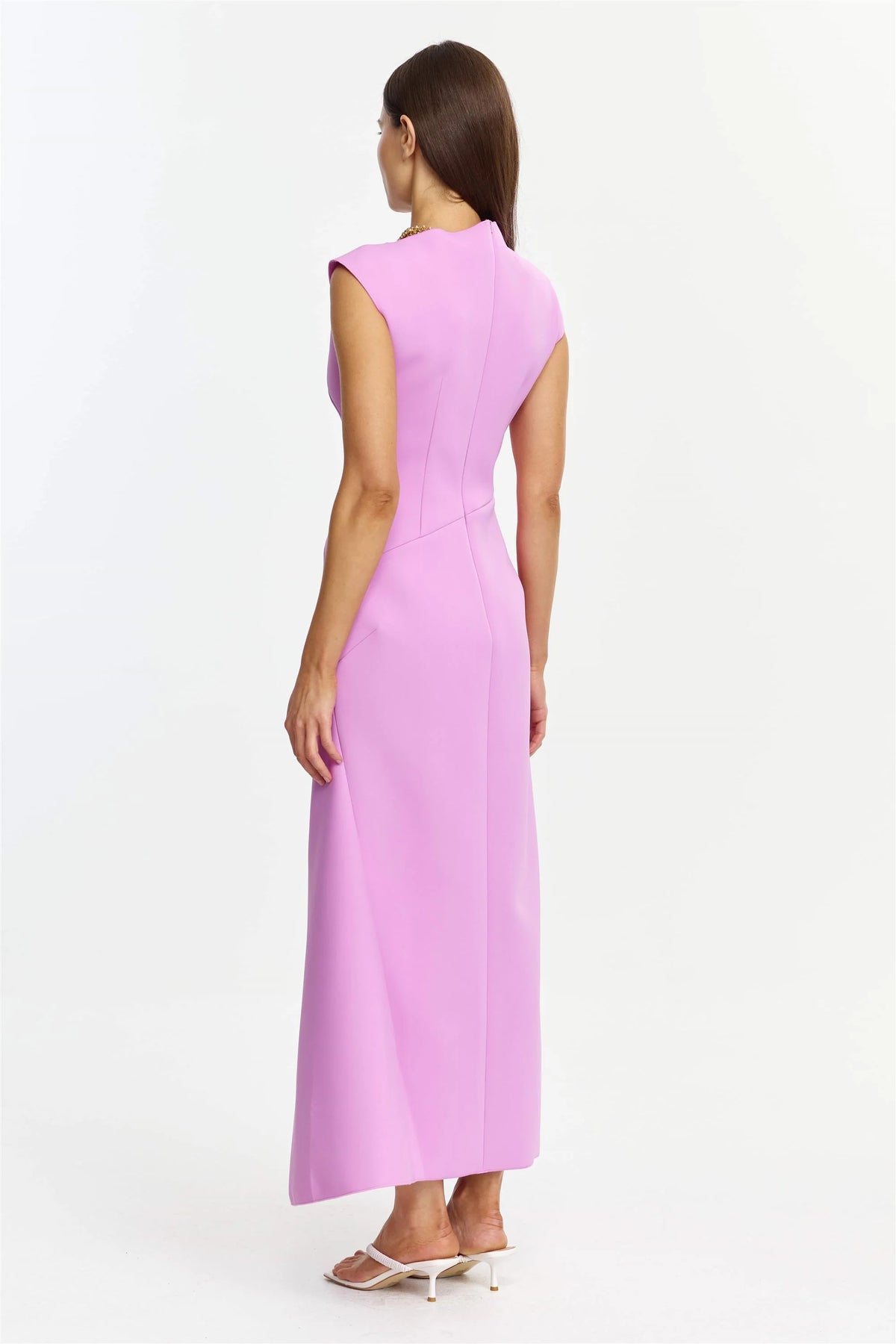Acler Burbank Maxi Dress - Zinnia Pink