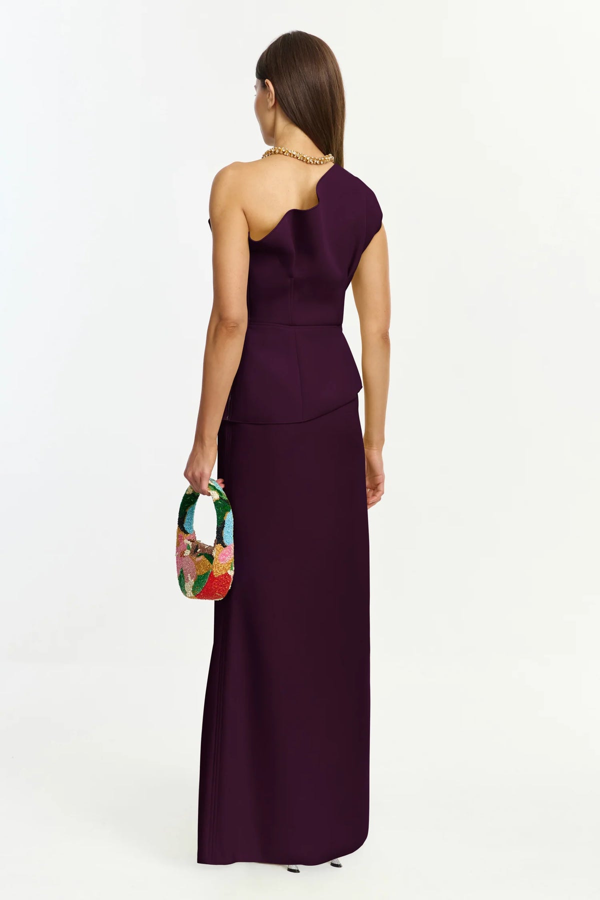 Acler Lugano Maxi Dress - Fig