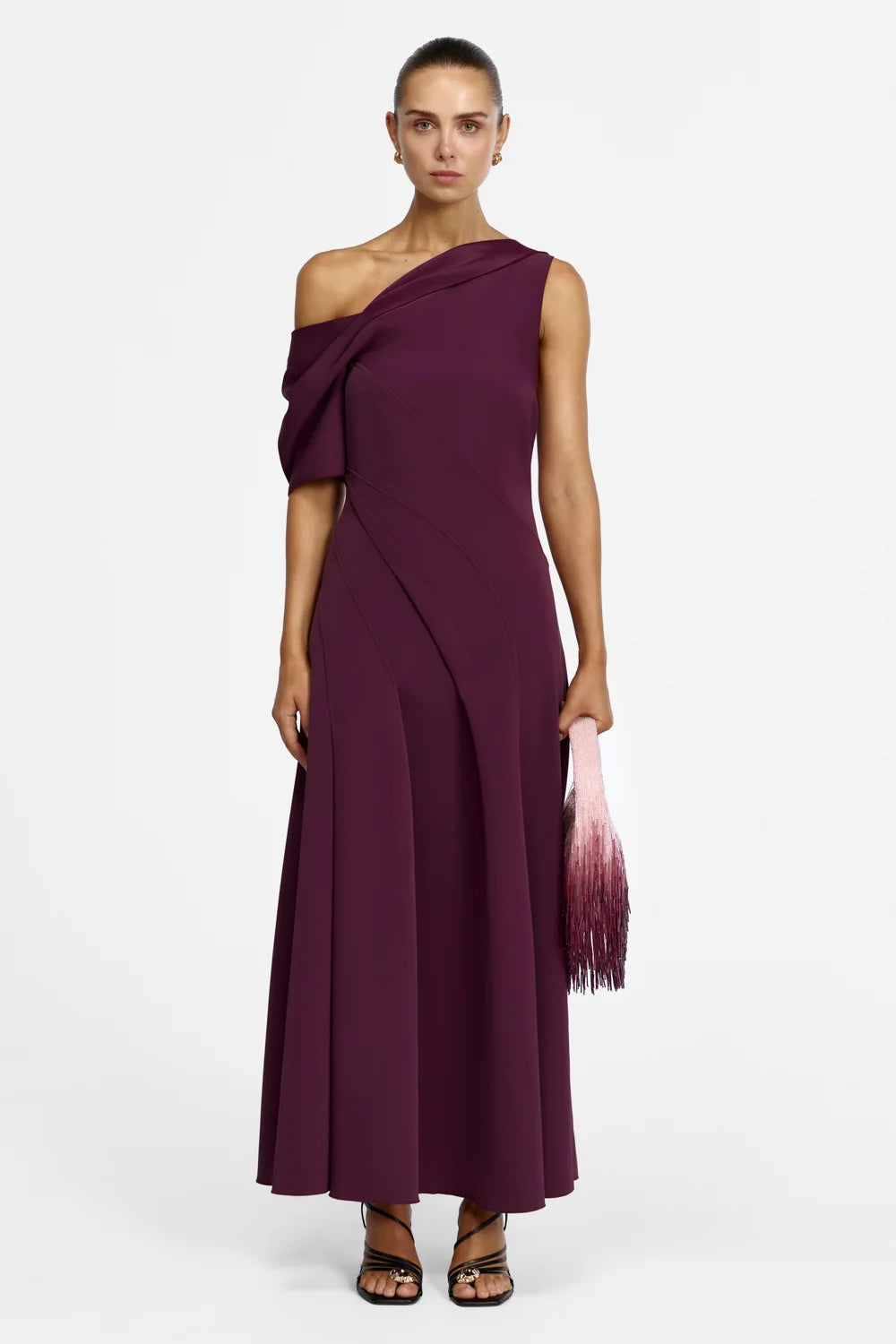 Acler Piddington Maxi Dress - Boysenberry