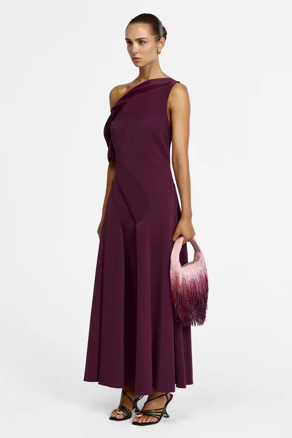 Acler Piddington Maxi Dress - Boysenberry