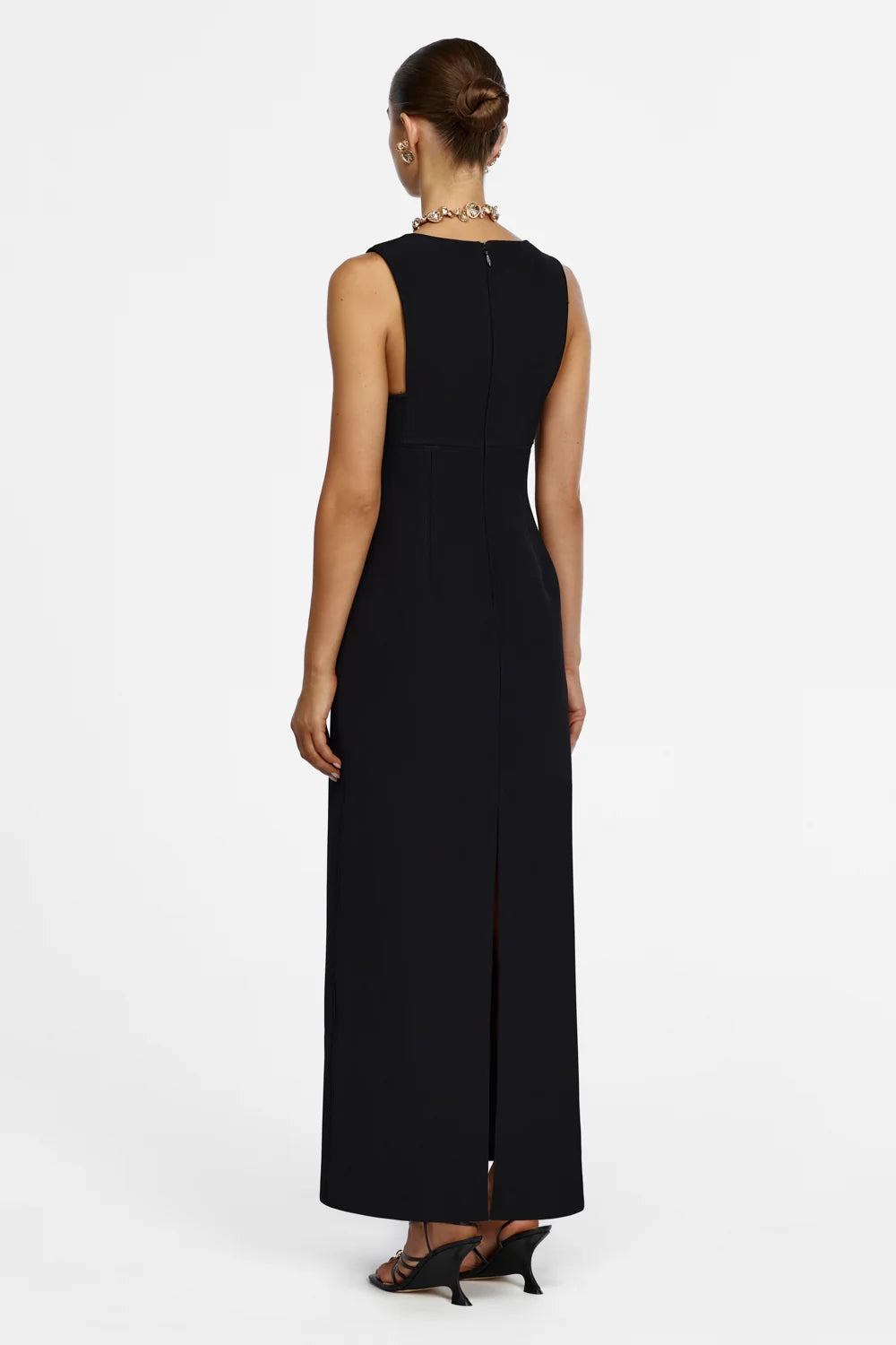 Acler Picardie Maxi Dress - Black