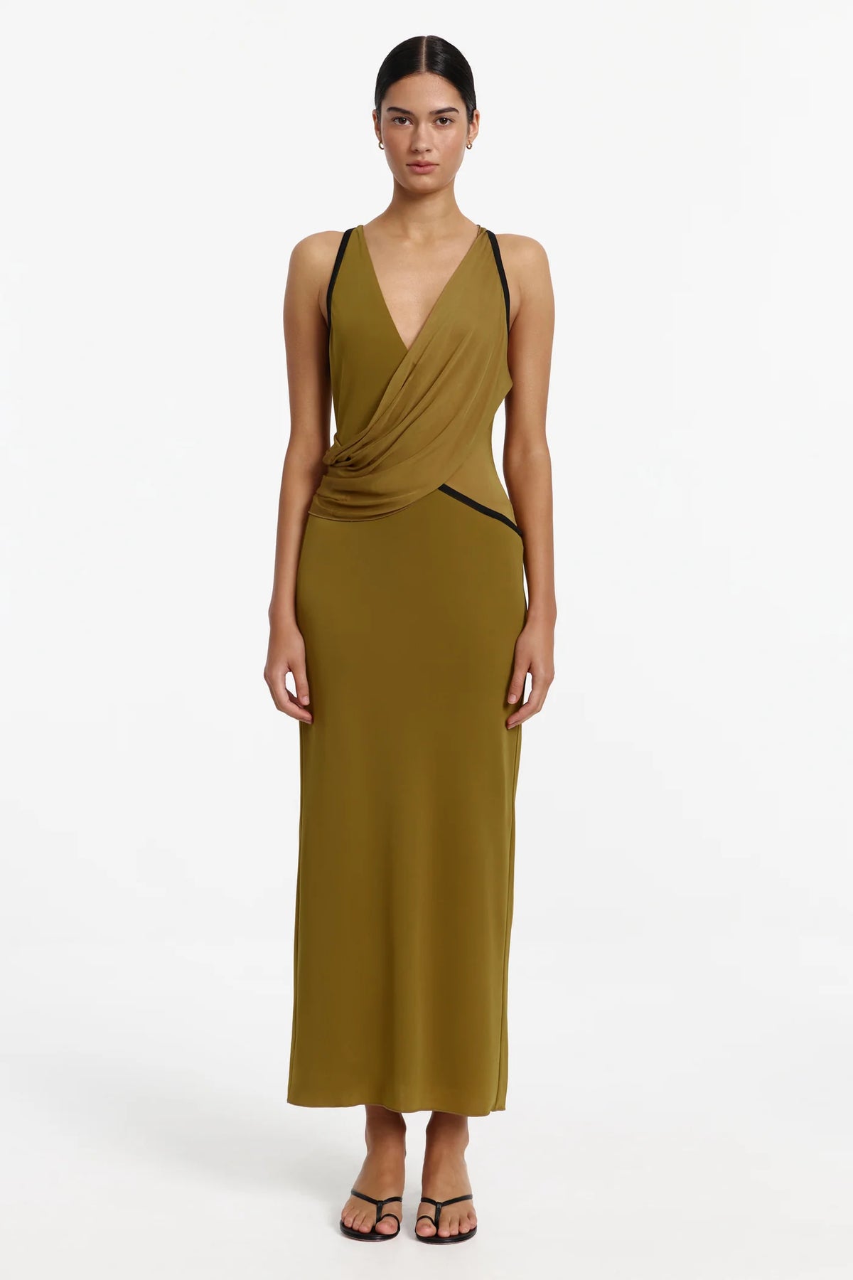 Significant Other Jolie Maxi Dress - Mossgold