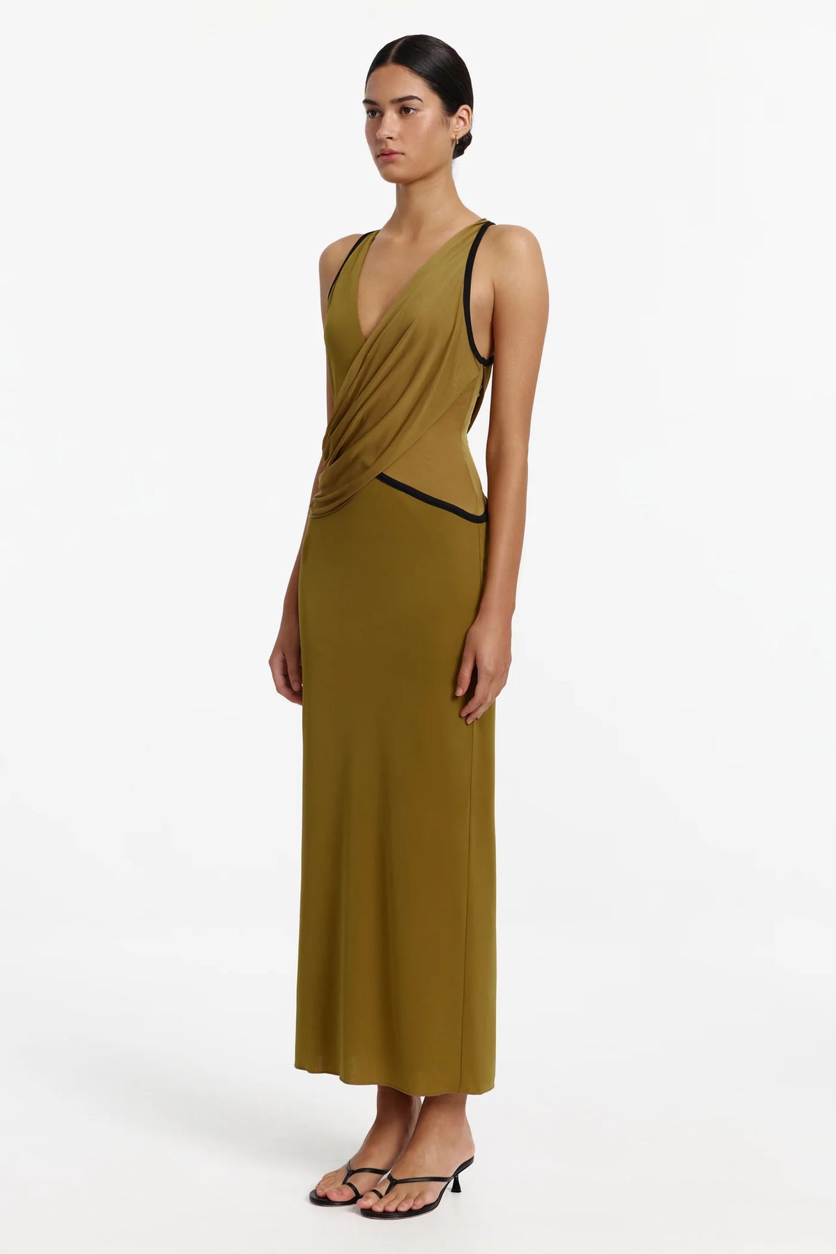 Significant Other Jolie Maxi Dress - Mossgold