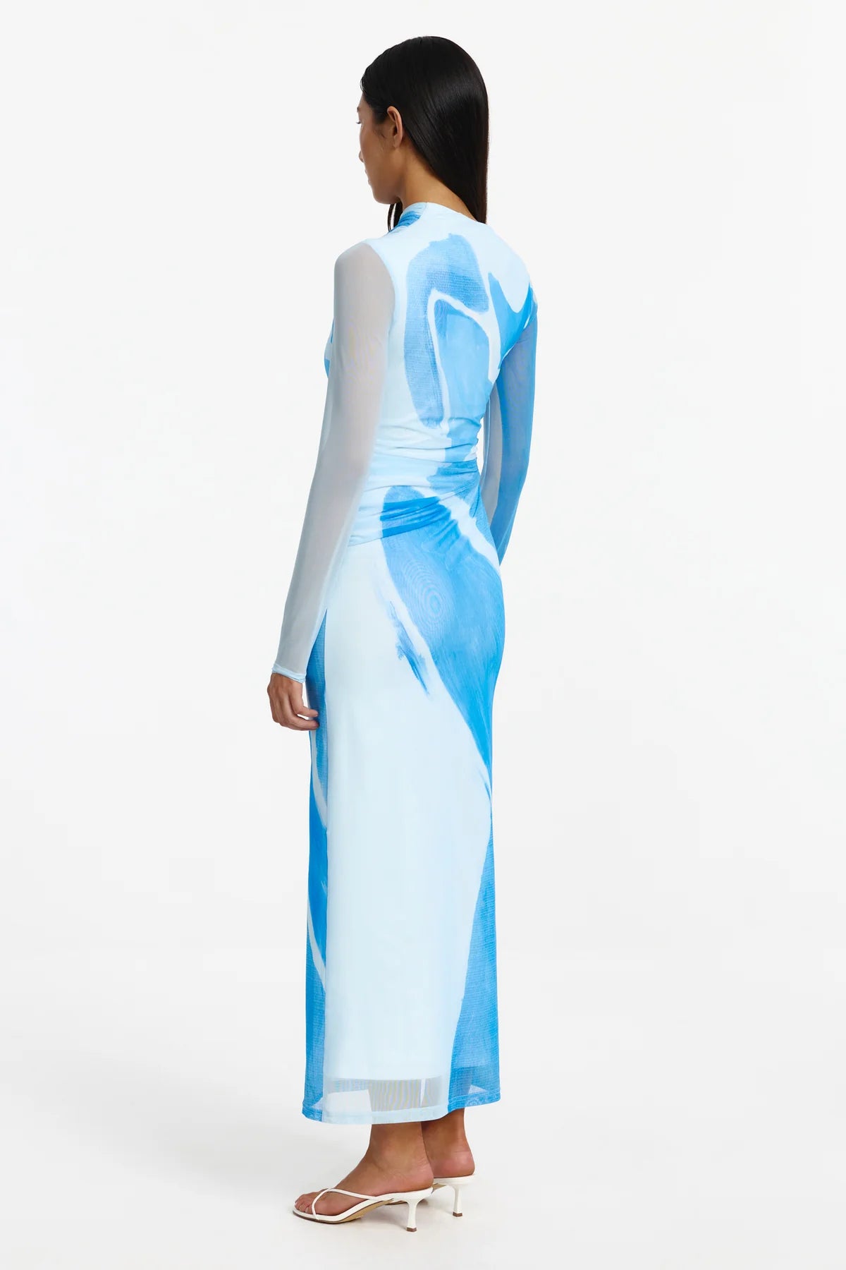 Significant Other Avni Long Sleeve Maxi Dress - Mistelle Print