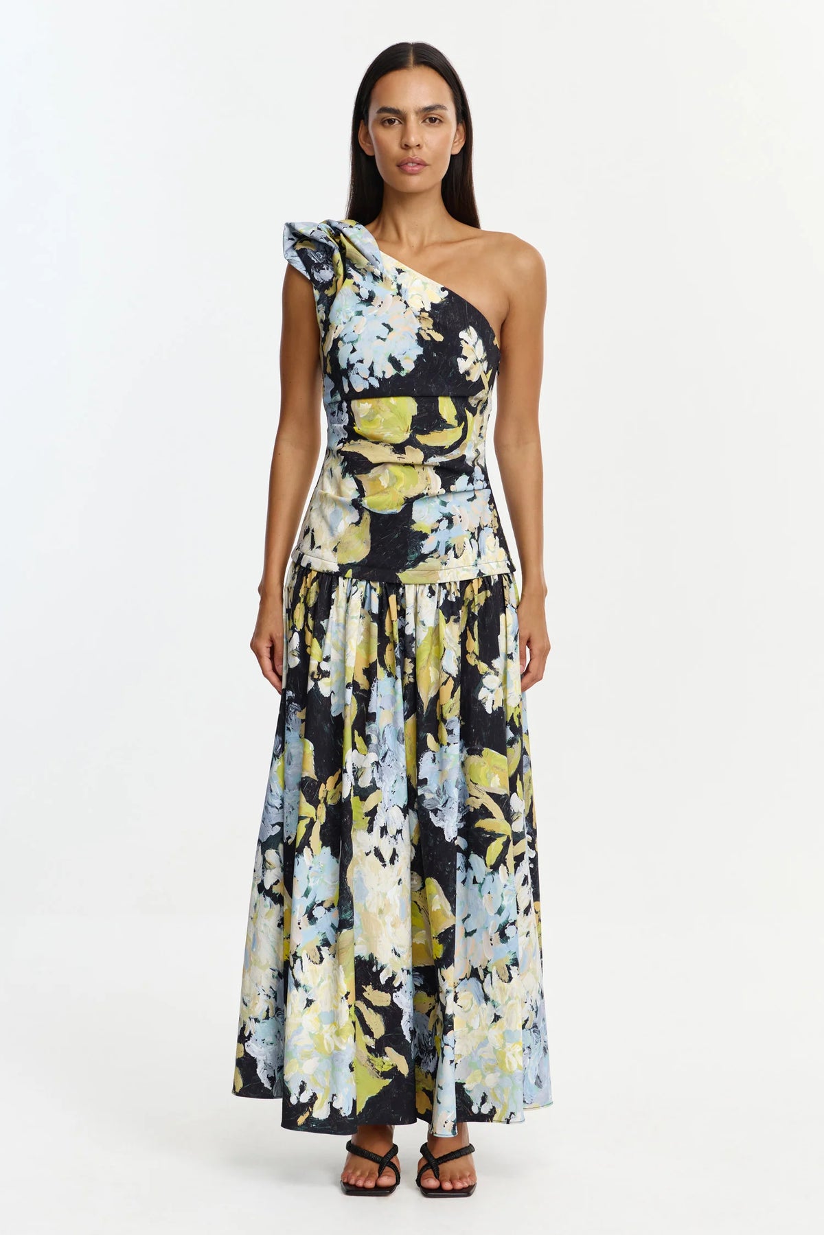 Acler Benetti Maxi Dress - Hamptons Hydrangea