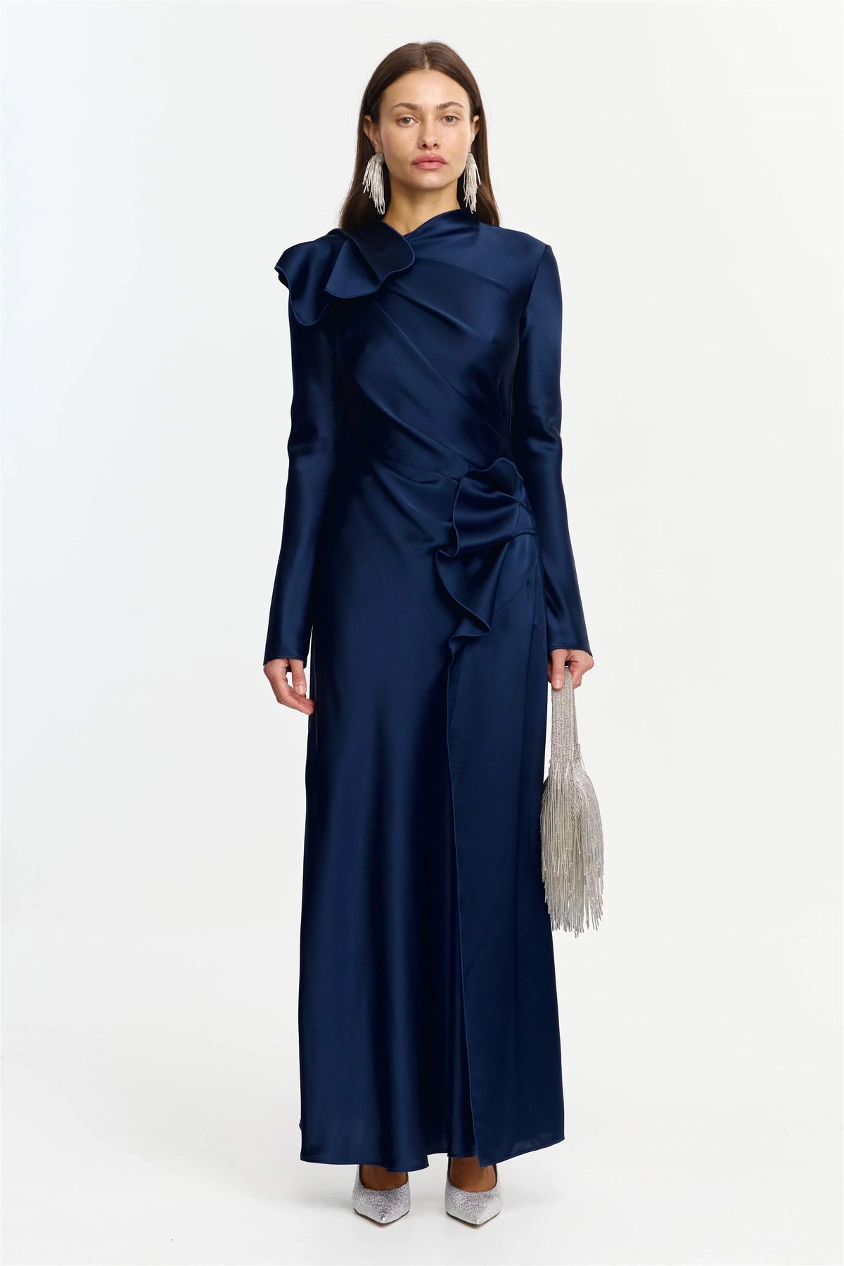 Acler Ramwark Maxi Dress - Sapphire