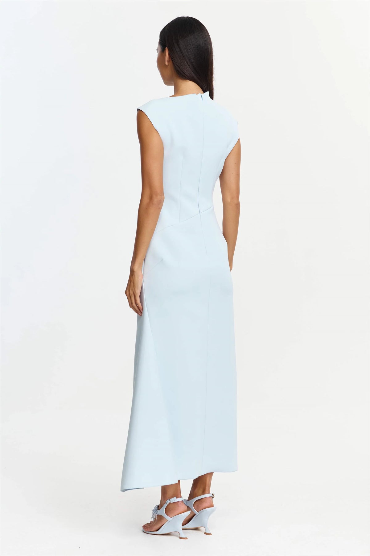 Acler Burbank Maxi Dress - Powder Blue