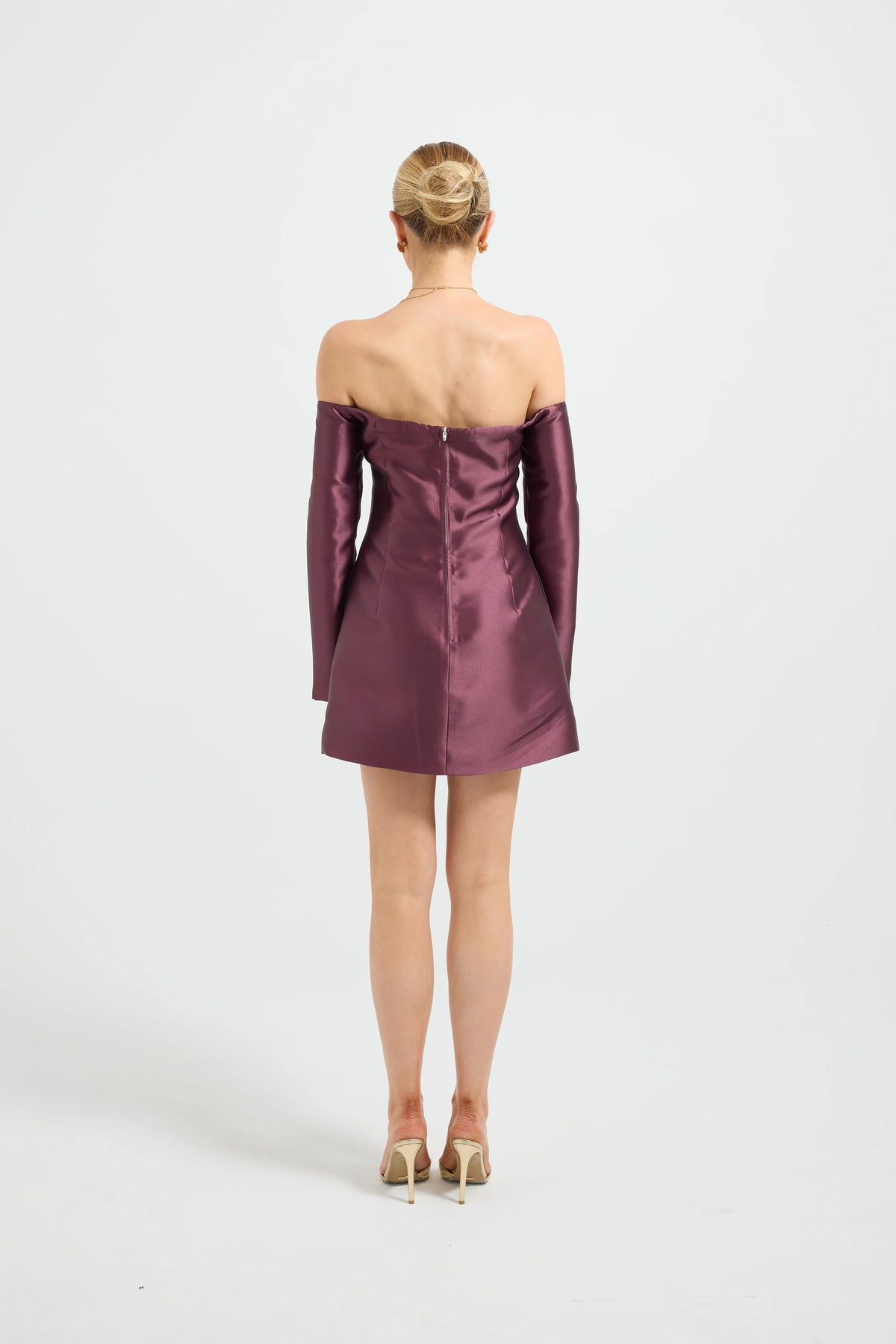 Pasduchas Pippa Long Sleeve Mini Dress - Cherries Jubilee