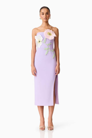 Elliatt Hope Midi Dress - Pastel Purple