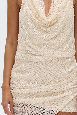 Third Form Nightfall Cowl Neck Mini - Shell