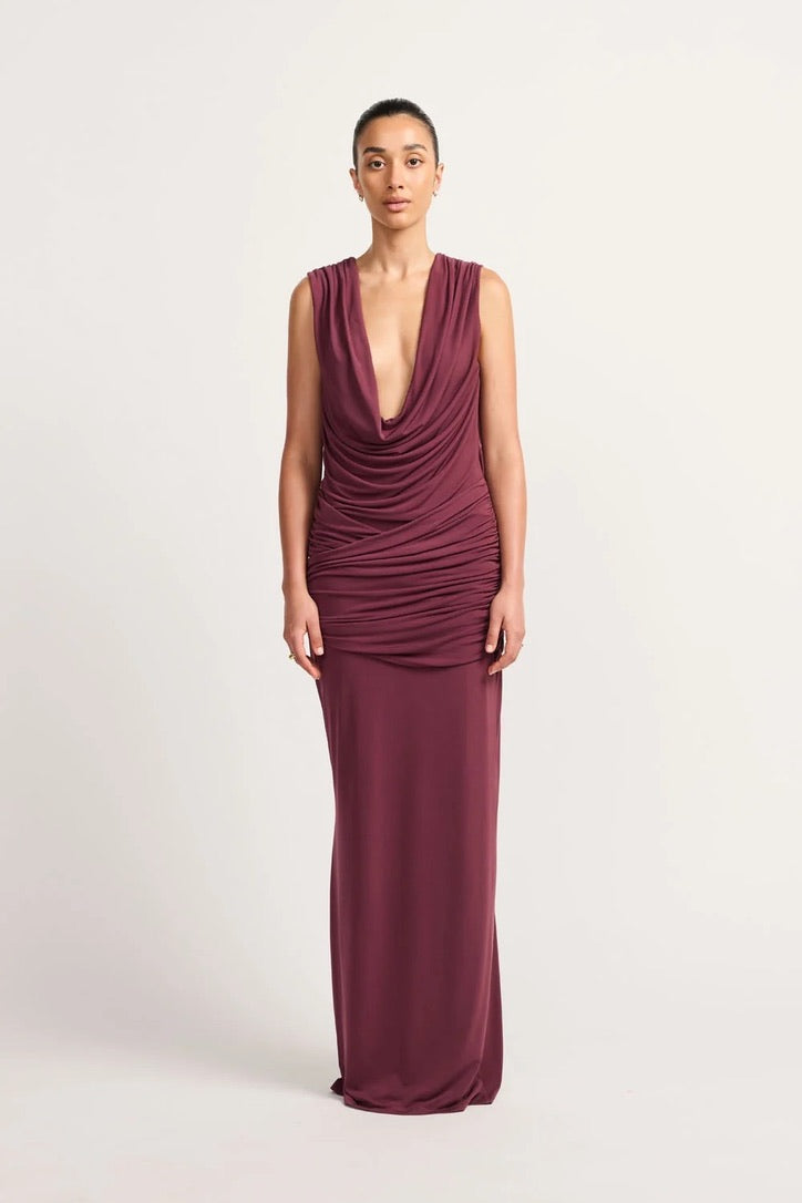 Tojhà Leighton Dress - Mulberry