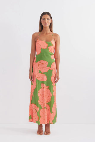 Pasduchas Artemis Midi Dress - Watermelon