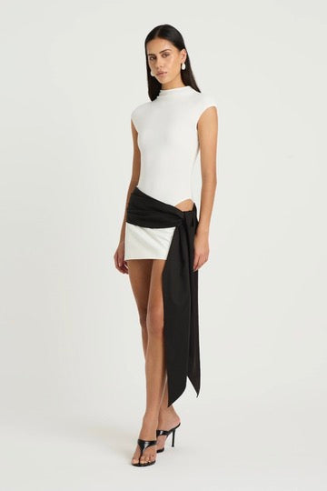 Benni Dakota Mini Dress - White