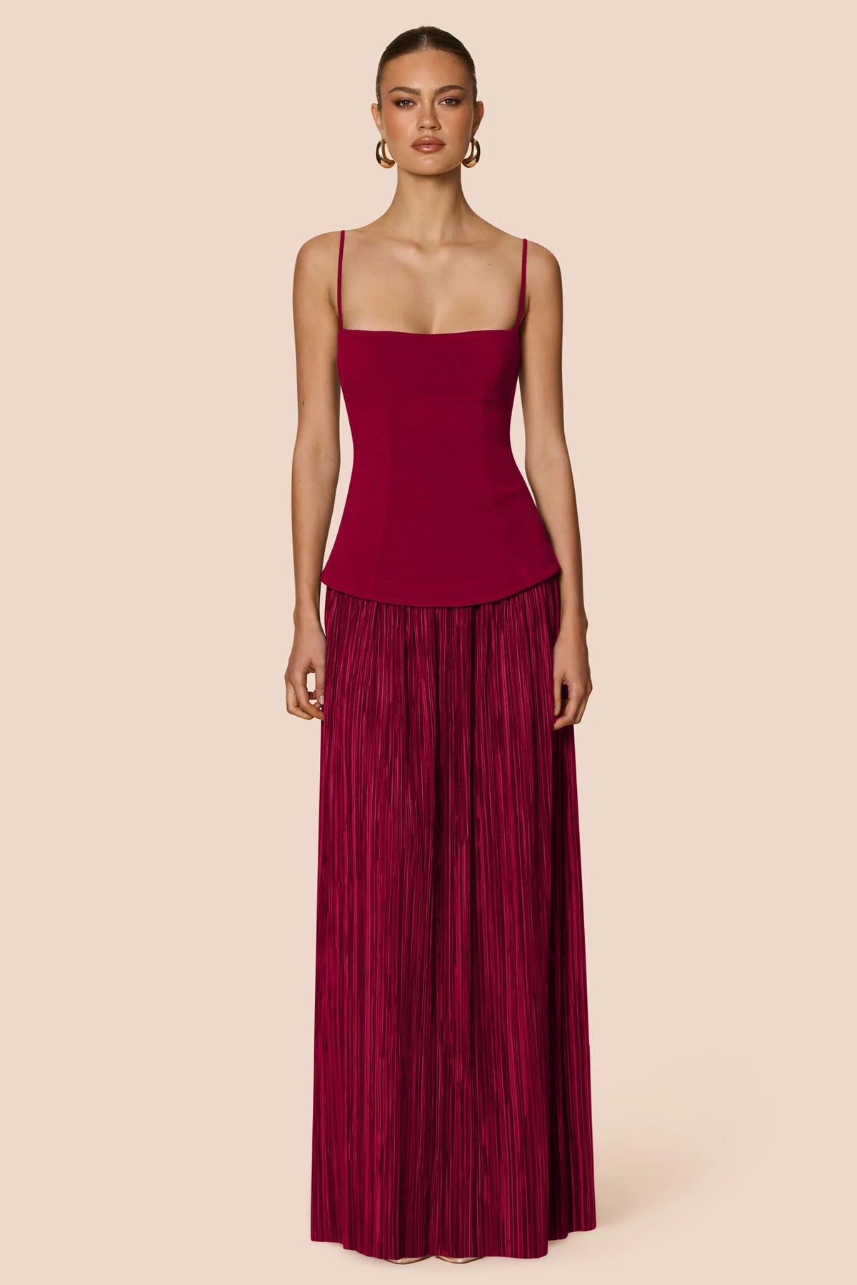 Nookie Darling Maxi Dress - Flame
