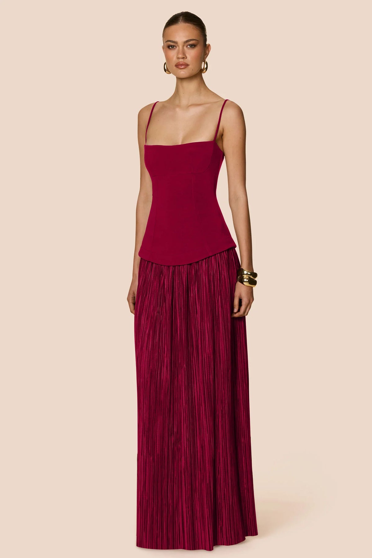 Nookie Darling Maxi Dress - Flame