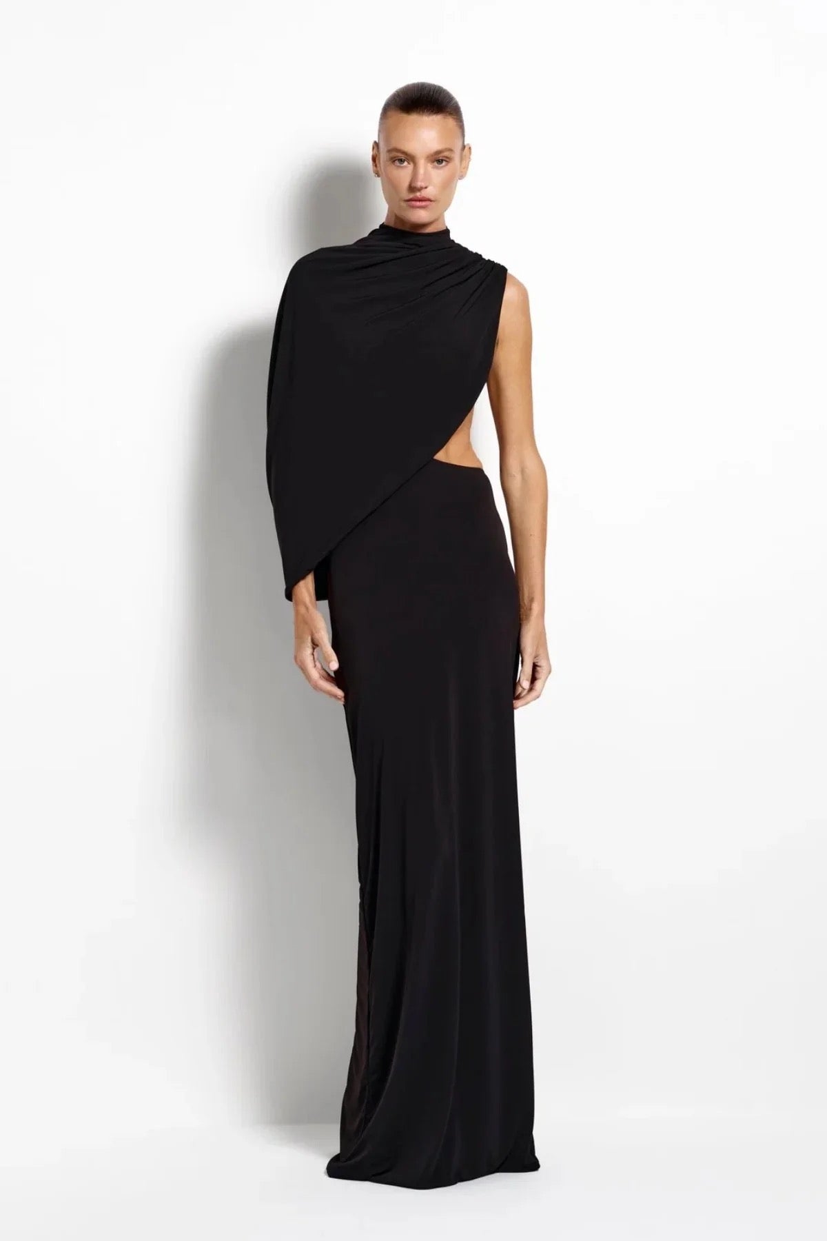 Effie Kats Aleksi Gown - Black