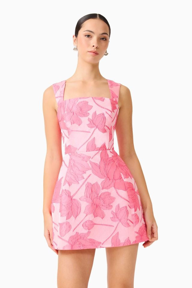 Elliatt Dionne Tulip Mini Dress - Pink
