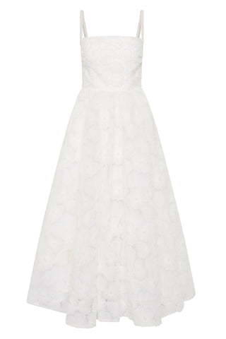 Rebecca Vallance Deliah Midi Dress - Ivory