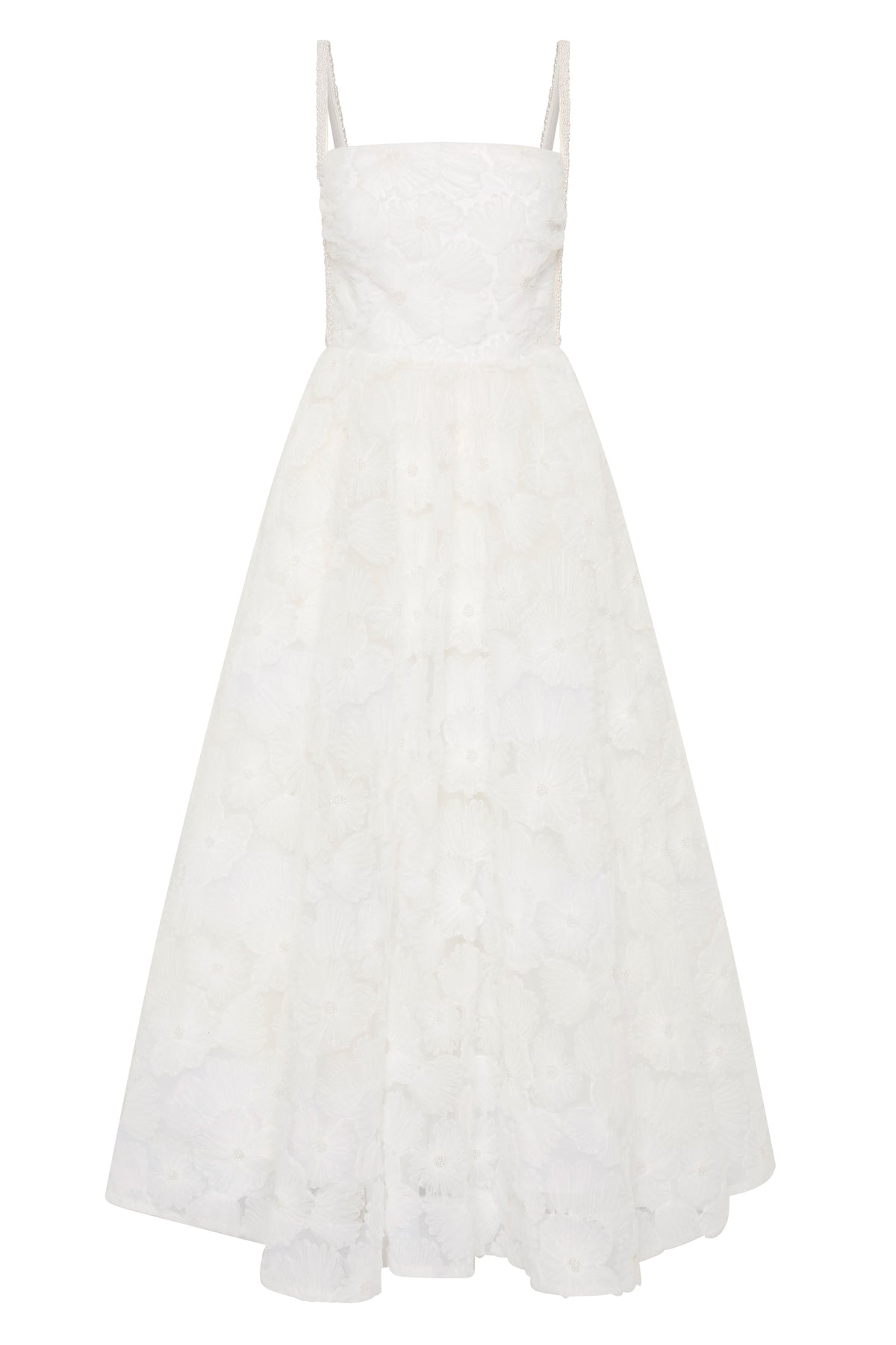 Rebecca Vallance Deliah Midi Dress - Ivory