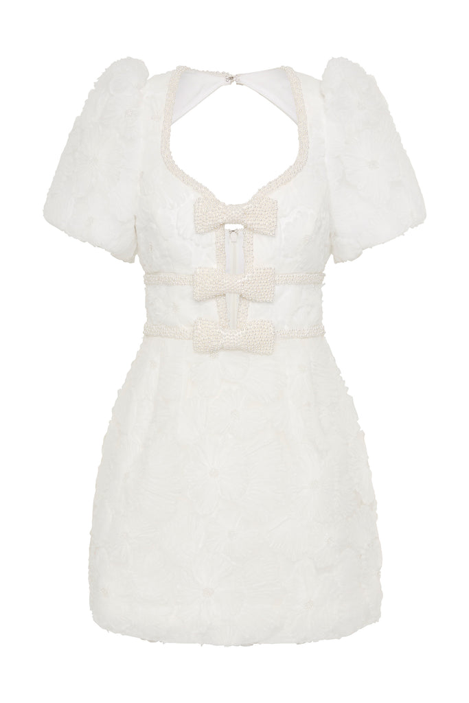 rebecca vallance dahlia mini dress Rebecca Vallance Deliah Mini Dress - Ivory