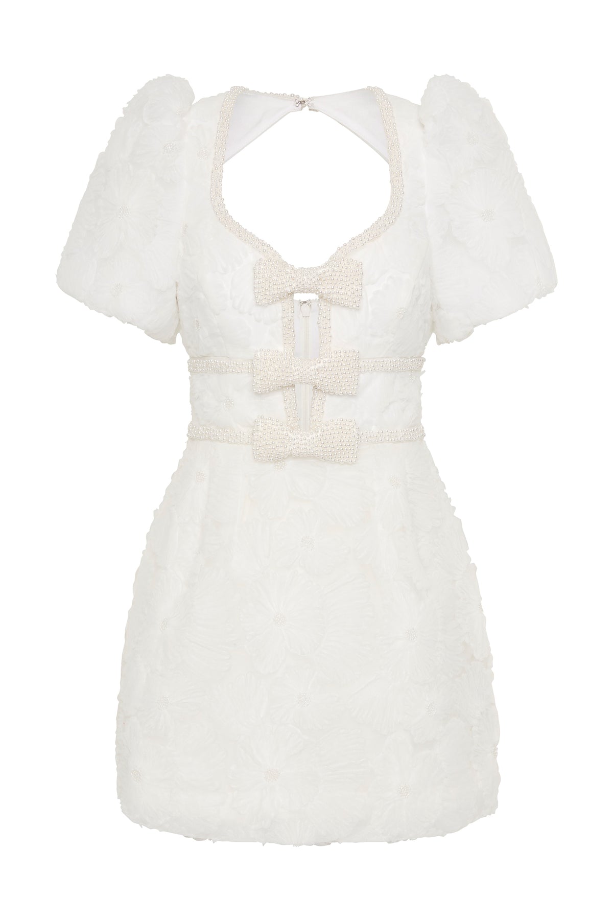 Rebecca Vallance Deliah Mini Dress - Ivory