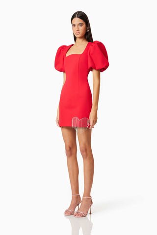 Elliatt Cherie Mini Dress - Red